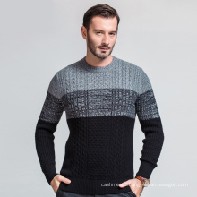 China Supplier Custom Latest Designs Pullover Wool Cashmere Sweater For Men